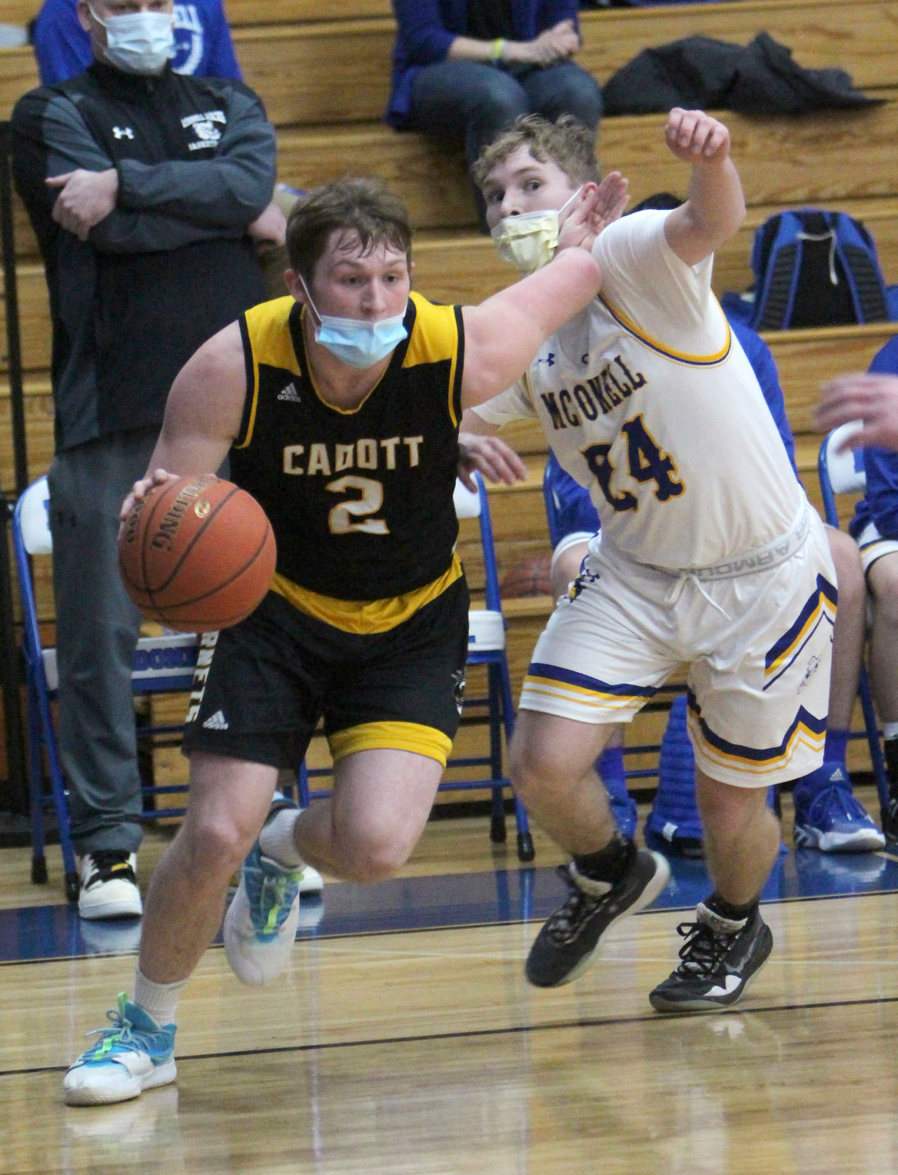 Cadott at McDonell boys basketball 1-18-21